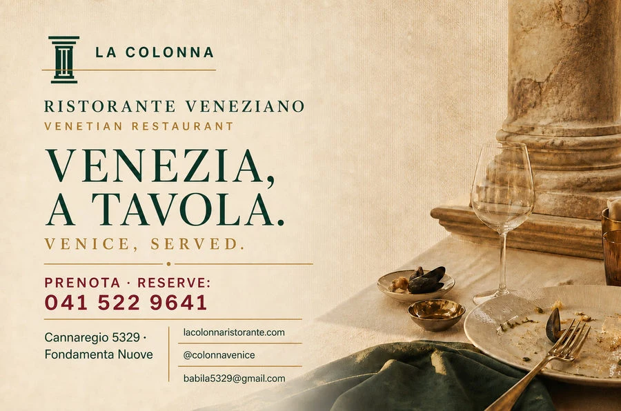 Fronte del biglietto La Colonna